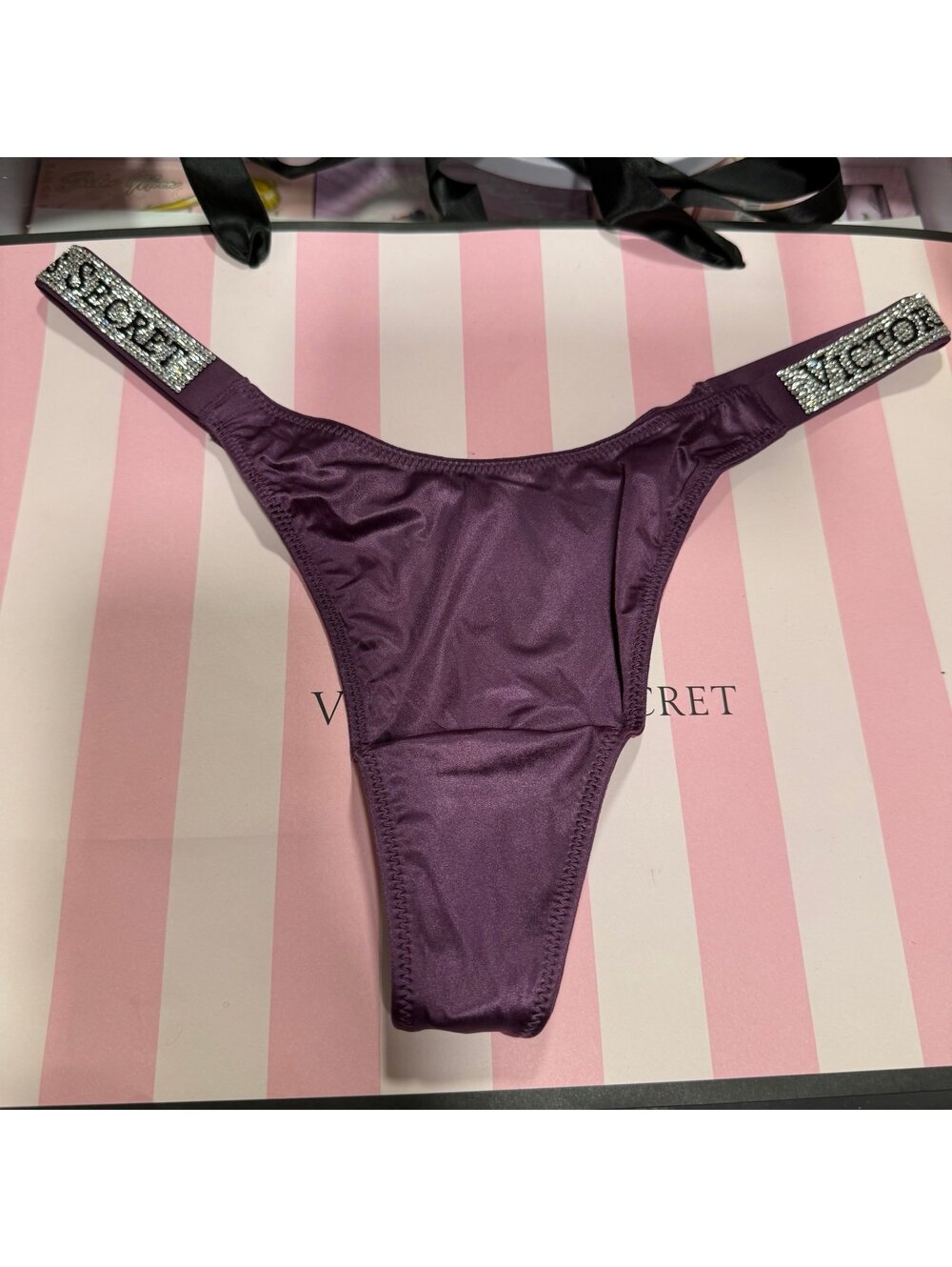 Victoria Secret Shine Strap Thong